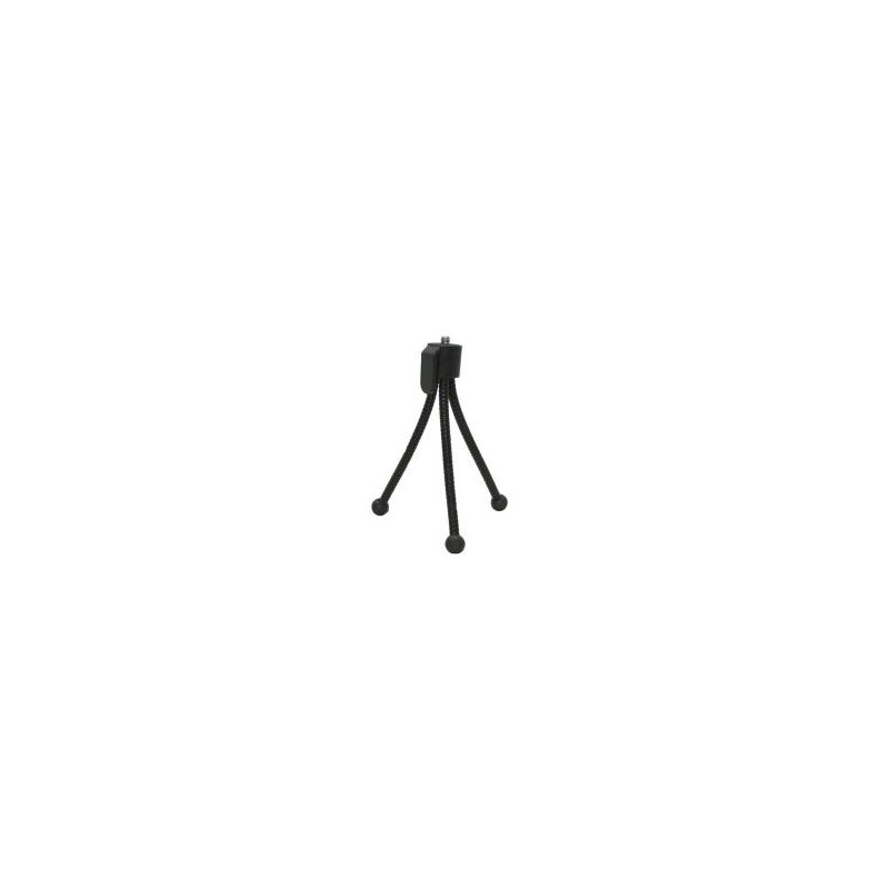 Mini treppiede InLine&reg; per fotocamere digitali, altezza 11,5 cm, ner