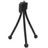 Mini treppiede InLine&reg; per fotocamere digitali, altezza 11,5 cm, ner