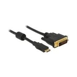 Delock Cavo HDMI Mini-C maschio DVI 24 1 maschio 3 m