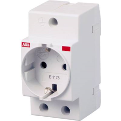 Presa per guida DIN ABB senza coperchio incernierato 16 A 250 V/AC 2C