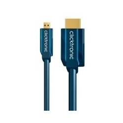 Micro-HDMI cavo adattatore Ethernet (HDMI A/HDMI Micro D) - Adattator