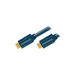 ClickTronic Casual Series - HDMI con cavo Ethernet - Da HDMI (M) a HD