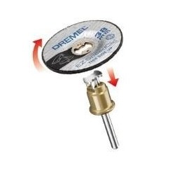 Dremel EZ SpeedClic SC541 - Disco abrasivo - per metallo - 38 mm (con