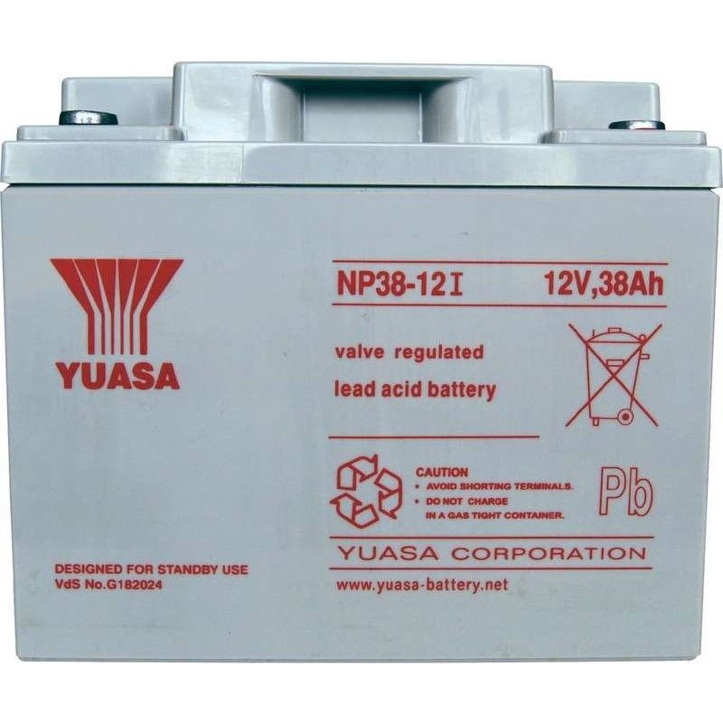 Yuasa NP38-12 - 38000 mAh - Acido al piombo sigillato (VRLA) - 12V - 