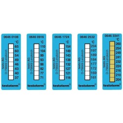 Strisce per la misurazione della temperatura TESTO 50 x 18 mm (0646 1