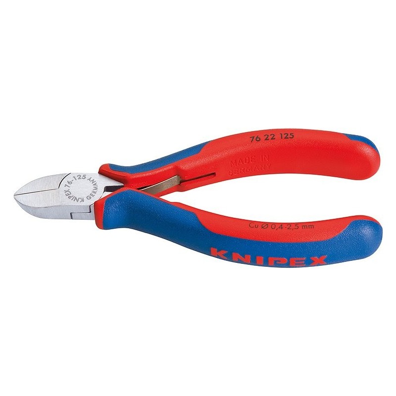 Knipex 76 22 125 frese laterali per elettronica e meccanica di precis