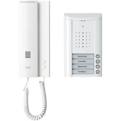 Citofono Ritto by Schneider set completo cablato 1841470 Casa quadrif