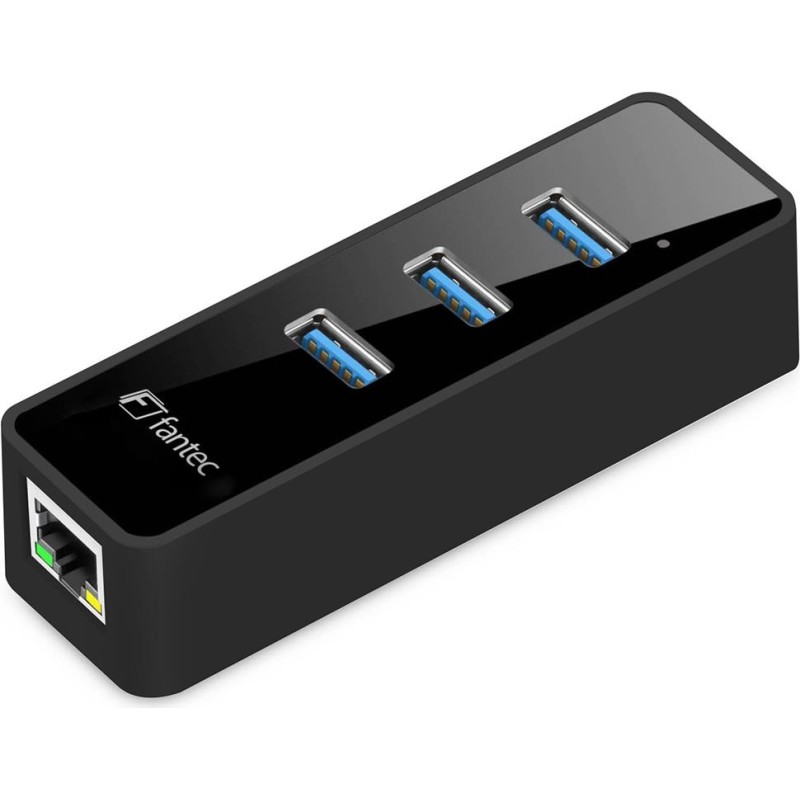 Fantec UMP-3UE1000 - Adattatore di rete - USB3.0 - Gigabit Ethernet x