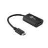 Goobay da USB-C a Displayport. Adattatore. Nero. 02 m