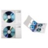 custodia per CD/DVD hama, DIN A4, PP, per 2 CD, archiviabili in modo 