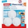 TESA 57577-00000 - Gancio porta asciugamano - Bianco - Plastica - Con