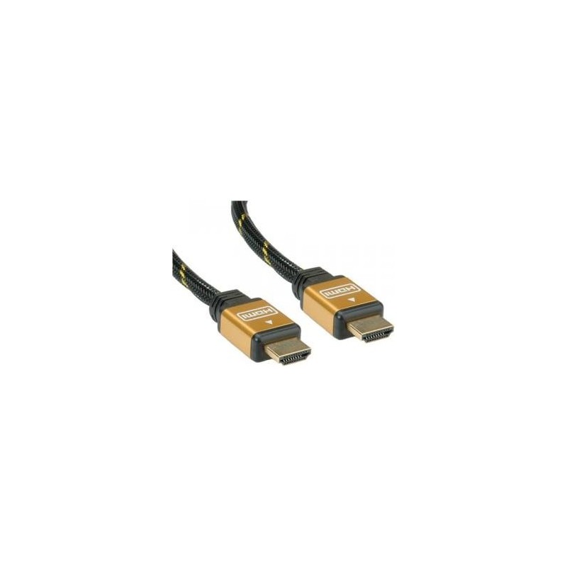 ROLINE Gold HDMI Cavo ad alta velocit&agrave; con Ethernet - cavo video/aud