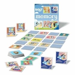 Gioco da Tavolo Ravensburger Grand memory Bluey