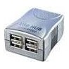 Secomp VALUE Mini Hub USB 2.0 - Hub - 4 x USB 2.0 - Desktop