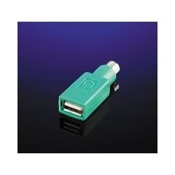 VALUE PS/2 - Adattatore mouse USB, verde (12.99.1072)