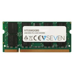 V7 2GB DDR2 PC2-5300 667Mhz SO DIMM Notebook Módulo de memoria - V75