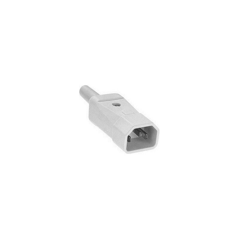 Bachmann - Connettore di alimentazione - IEC 60320 C14 - Grigio