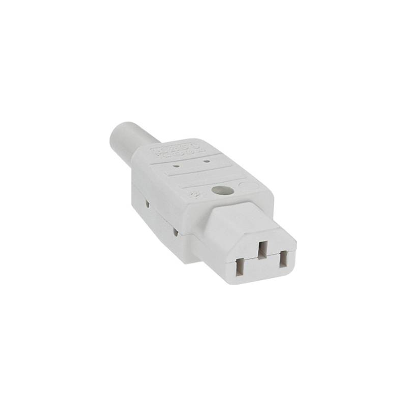 Bachmann - collegamento alla rete - IEC 60320 C13 - bianco