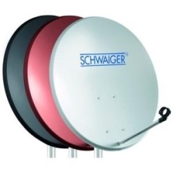 Schwaiger SPI550.2 - antenna parabolica satellitare - esterna - rosso