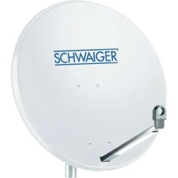 Schwaiger SPI998 - 107 - 1275 GHz - Grigio - Alluminio - Plastica - A