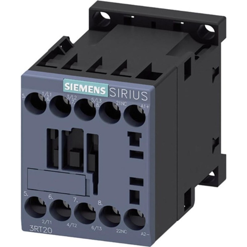 Contattore Siemens SIRIUS 3RT20 3RT2018-1BB42 24 V/DC (3RT2018-1BB42)