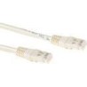 Cavo di rete avorio ACT Cat6a UTP da 100 m Cat6a U/UTP (UTP) da 1 m (