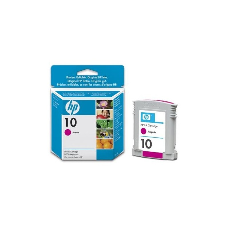 HP 10 Magenta Ink Cartridge cartuccia d'inchiostro Originale