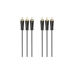 Hama - Cavo video/audio - RCA x 3 maschio a RCA x 3 maschio - 15 m - 