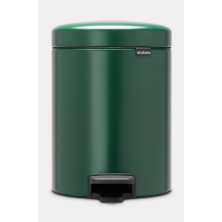 Brabantia pattumiera a pedale Newicon - 3 l - rotonda - verde - terra