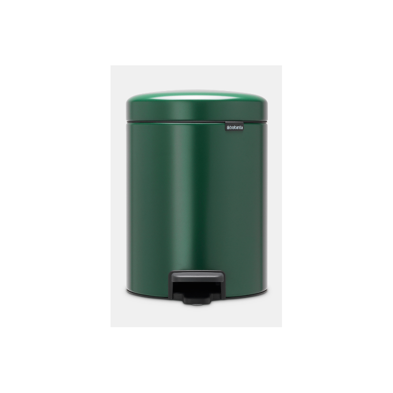 Brabantia pattumiera a pedale Newicon - 3 l - rotonda - verde - terra