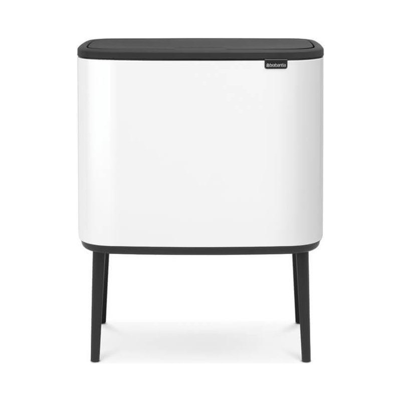 Brabantia 313509 BO Touch Bin Pattumiera da 36 L Metallo Bianco 36 Li