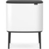 Brabantia 313509 BO Touch Bin Pattumiera da 36 L Metallo Bianco 36 Li