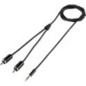 Cavo di collegamento audio SpeaKa Professional SP-7870480 RCA / jack 