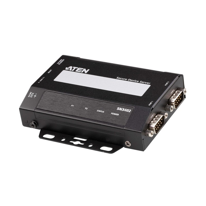 ATEN Secure Device Server RS-232/422/485 a 2 porte