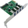 Adattatore PCI-Express 4x USB3.2 Gen1 5Gbit-s - PCI-Express - 5.000 M