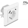 Presa integrata Delock con 2 porte di ricarica USB 1 x USB Type-A