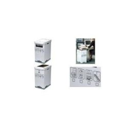 Pattumiera Fellowes R-Kive System - Grigio - Bianco - 300 x 500 x 600