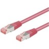 Wentronic CAT 6-050 LC SSTP PIMF 0.5m - RJ-45 - RJ-45 - Maschio/Masch