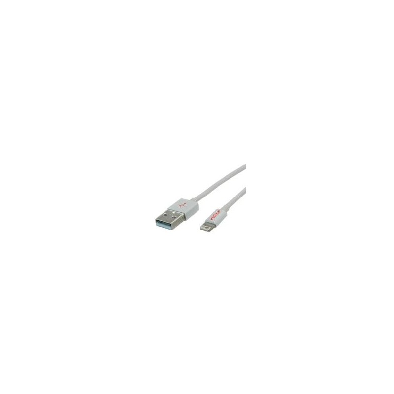 ROLINE - Cavo di ricarica/dati per iPad/iPhone/iPod - Lightning / USB