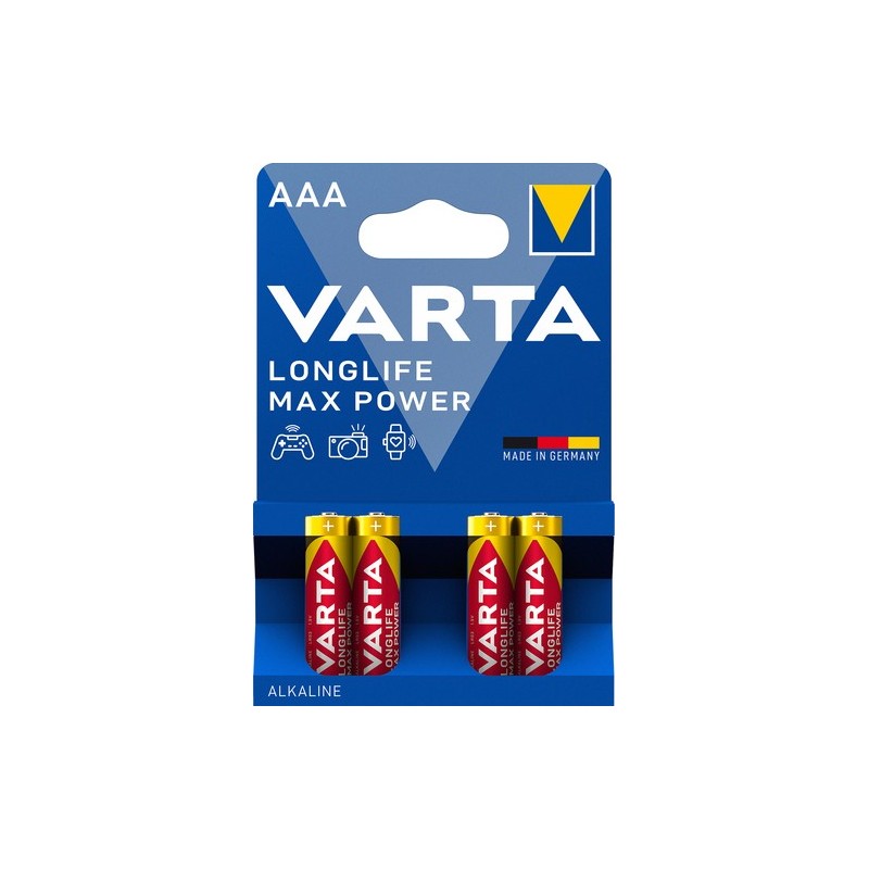 Varta Longlife Max Power AAA Blister 4