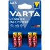 Varta Longlife Max Power AAA Blister 4