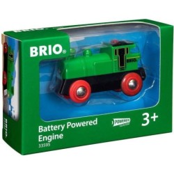 Motore a batteria BRIO - Nero - Verde - Rosso - AAA (33595)