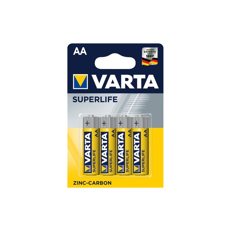 Varta SUPERLIFE Batteria monouso Stilo AA Zinco-Carbonio