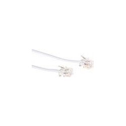 ACT RJ11 - RJ11 cable White 0.5m 05 m Bianco