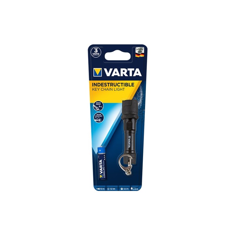 Varta 16701 101 421 torcia Nero Torcia portachiavi LED