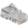 Connettore modulare ACT RJ45 (8P/8C) per cavo tondo con conduttori ri