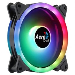 Aerocool DUO14 Ventilador 140mm - Iluminacion ARGB Doble Anillo - Vel