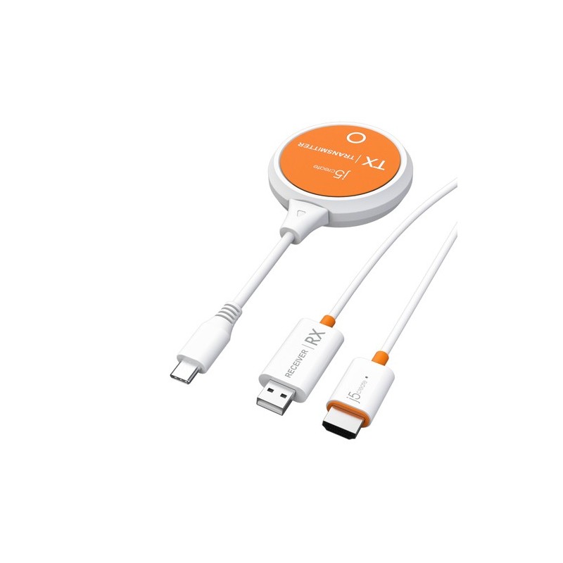 j5create JVAW62-N Estensore HDMI™ display wireless USB-C® ScreenCa