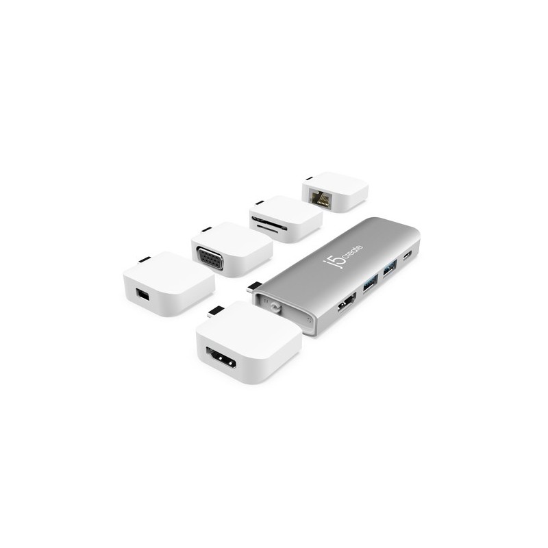 j5create JCD389-N Kit dock modulare multi display USB-C™ Ultradrive