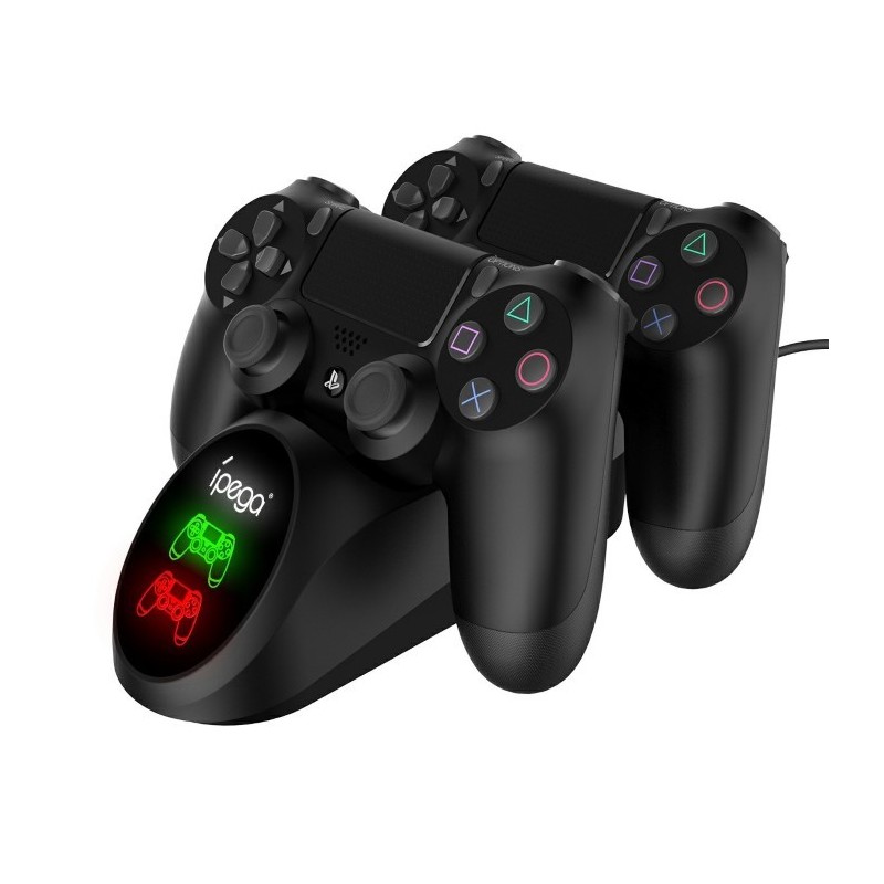 iPega 9180 Caricatore doppio per gamepad PS4